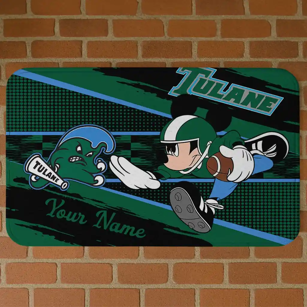 personalized-tulane-green-wave-mickey-quarterback-green-black-doormat-best-selling.webp personalized tulane green wave mickey quarterback green black doormat best selling