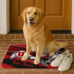 personalized-utah-utes-mickey-quarterback-red-black-doormat-best-selling.webp