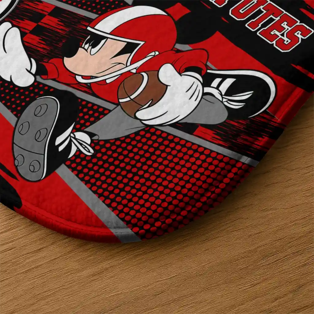 personalized-utah-utes-mickey-quarterback-red-black-doormat-latest-model.webp