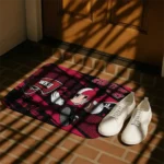 personalized-western-kentucky-hilltoppers-mickey-quarterback-red-black-doormat-best-selling.webp