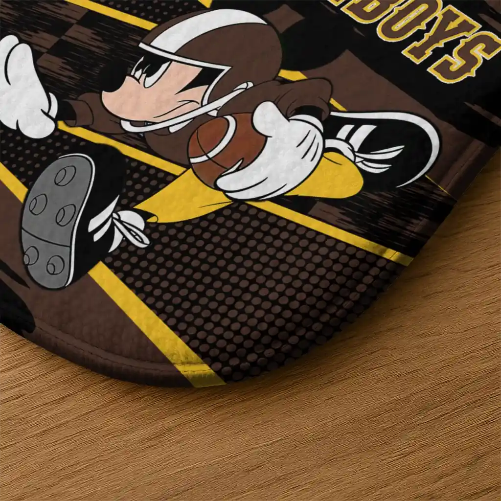 personalized-wyoming-cowboys-mickey-quarterback-brown-black-doormat-latest-model.webp