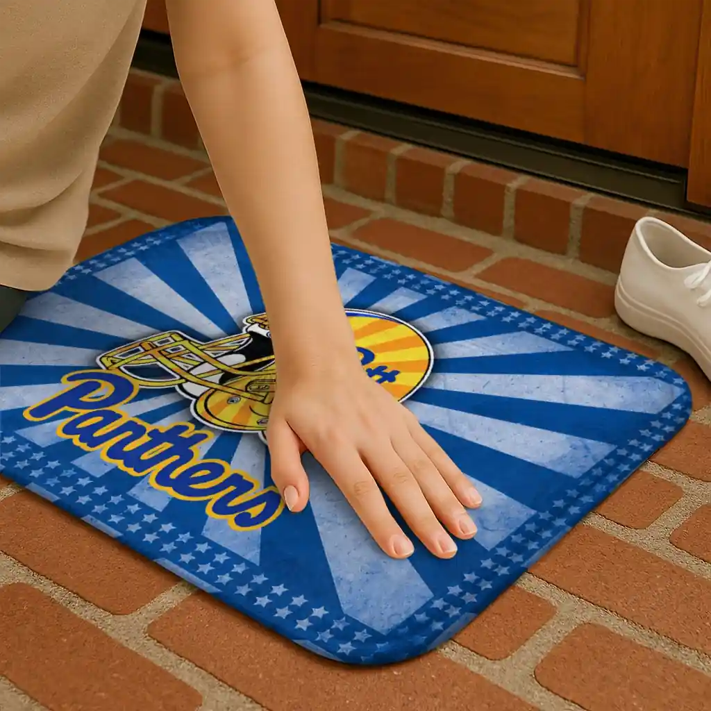 pittsburgh-panthers-helmet-centerpiece-royal-blue-doormat-premium-grade.webp
