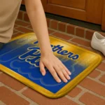 pittsburgh-panthers-pixel-blur-royal-blue-doormat-best-selling.webp