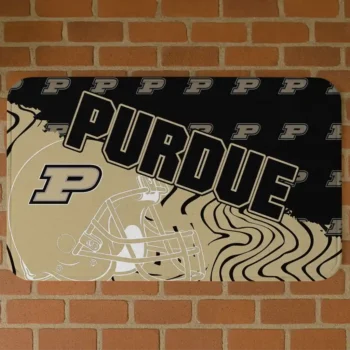Purdue Boilermakers Football Pride Gold Doormat