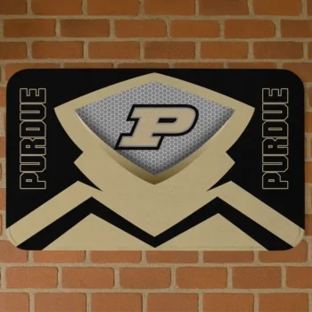 Purdue Boilermakers Ninja Mesh Gold Doormat