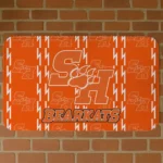 Sam Houston Bearkats Bolt Row Orange Doormat