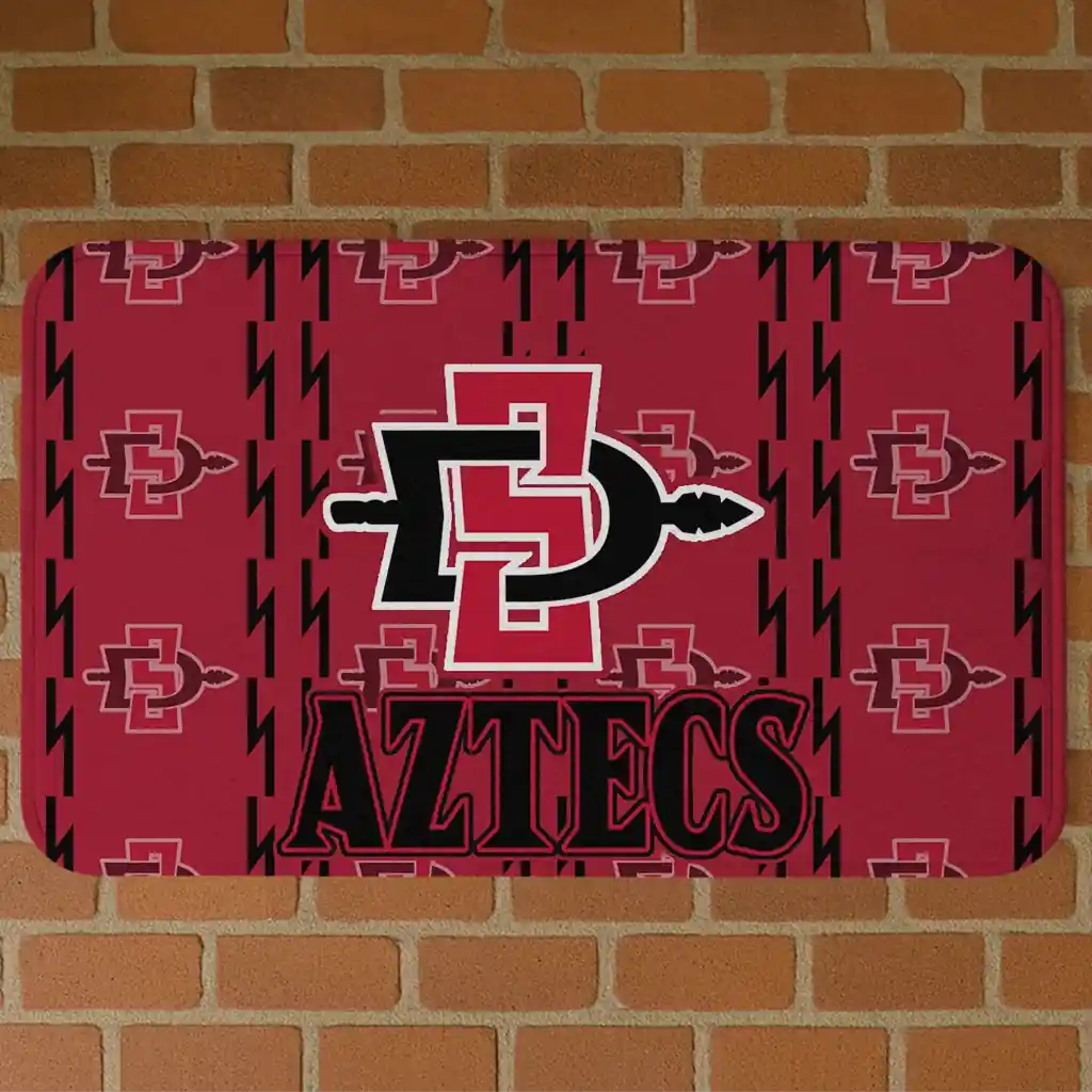 san-diego-state-aztecs-bolt-row-red-doormat-best-selling.webp san diego state aztecs bolt row red doormat best selling