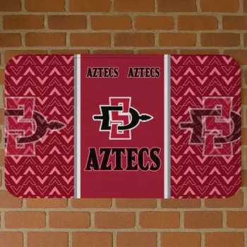 San Diego State Aztecs Chevron Stack Red Doormat