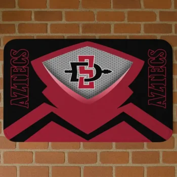 San Diego State Aztecs Ninja Mesh Red Doormat