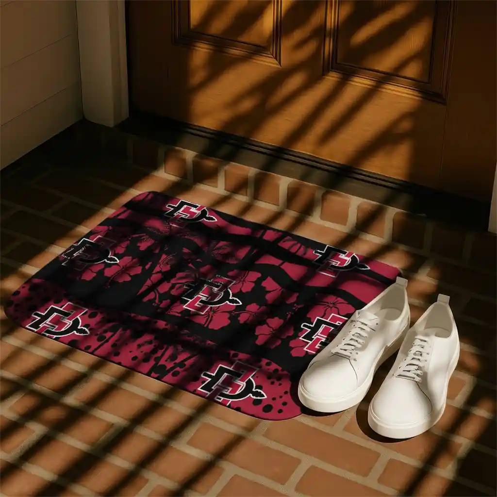 san-diego-state-aztecs-palm-silhouette-red-black-doormat-trendy.webp