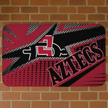 San Diego State Aztecs Sharp Flash Red Doormat
