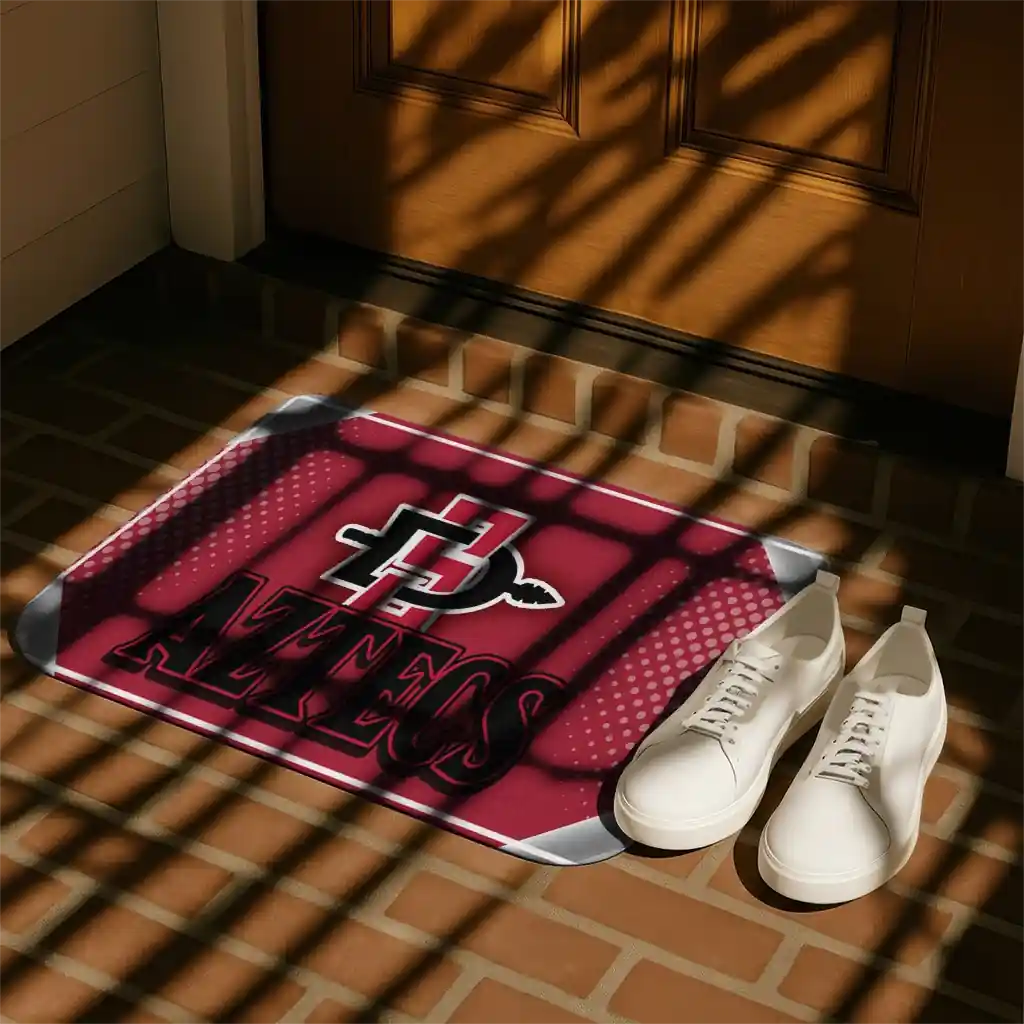 san-diego-state-aztecs-silver-halftone-red-doormat-trendy.webp