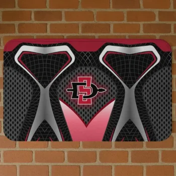 San Diego State Aztecs Torso Pattern Doormat