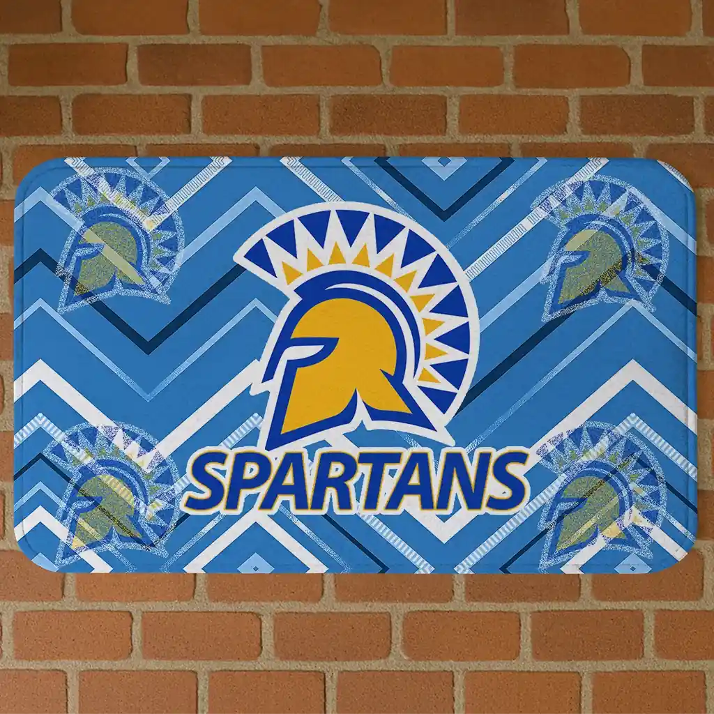 san-jose-state-spartans-chevron-geometrics-blue-doormat-best-selling.webp san jose state spartans chevron geometrics blue doormat best selling