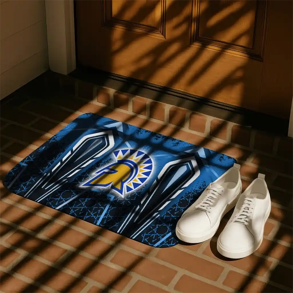san-jose-state-spartans-graphic-stripes-blue-doormat-trendy.webp