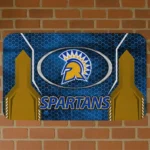 san-jose-state-spartans-hexagon-oval-blue-doormat-best-selling.webp