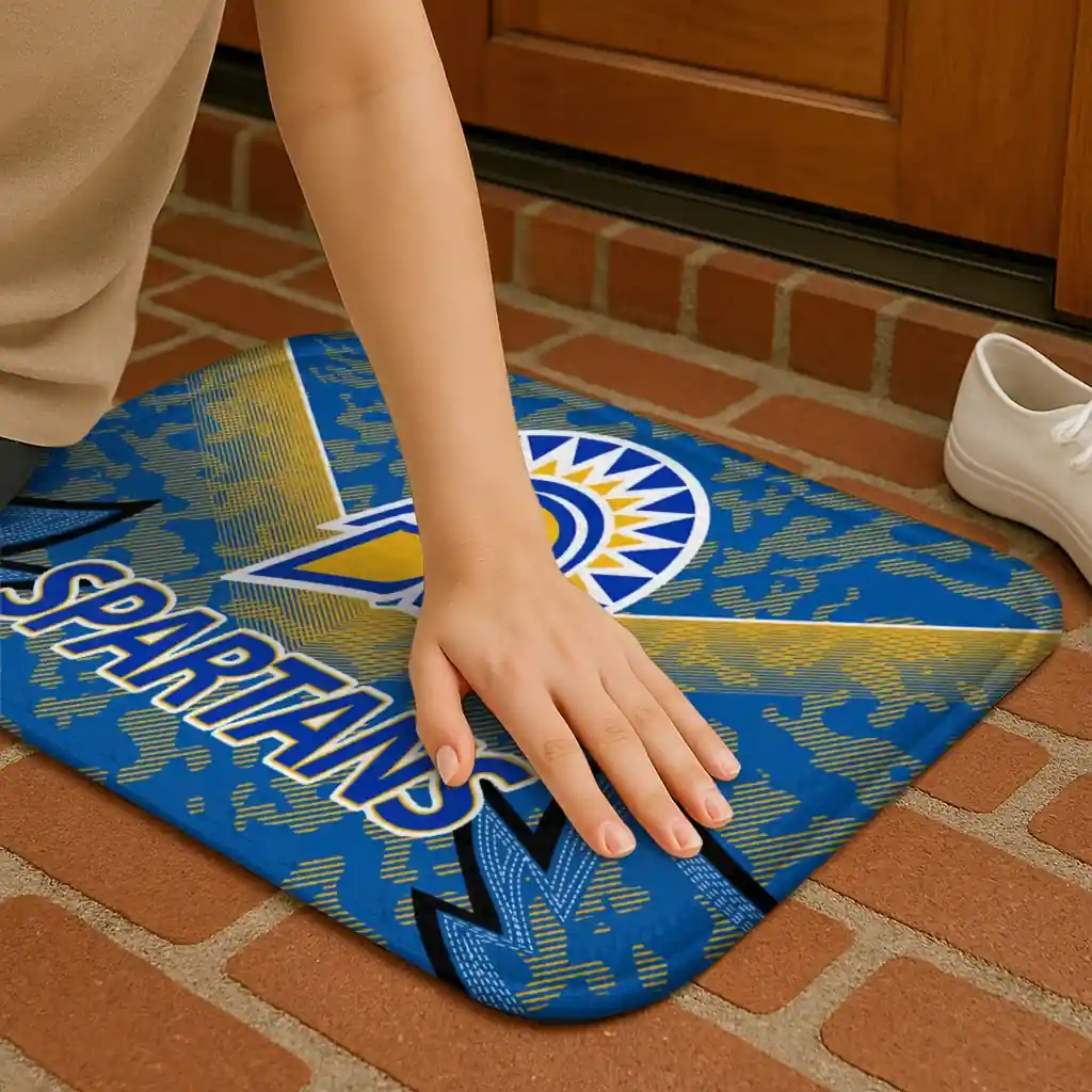 san-jose-state-spartans-layered-lines-blue-doormat-premium-grade.webp