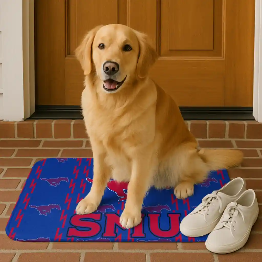 smu-mustangs-bolt-row-blue-doormat-high-quality.webp