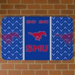 smu-mustangs-chevron-stack-blue-doormat-best-selling.webp