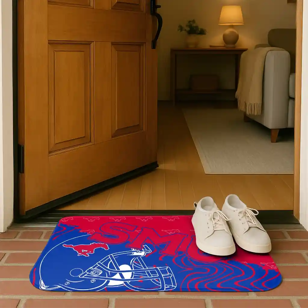 smu-mustangs-football-pride-blue-doormat-fashion-forward.webp