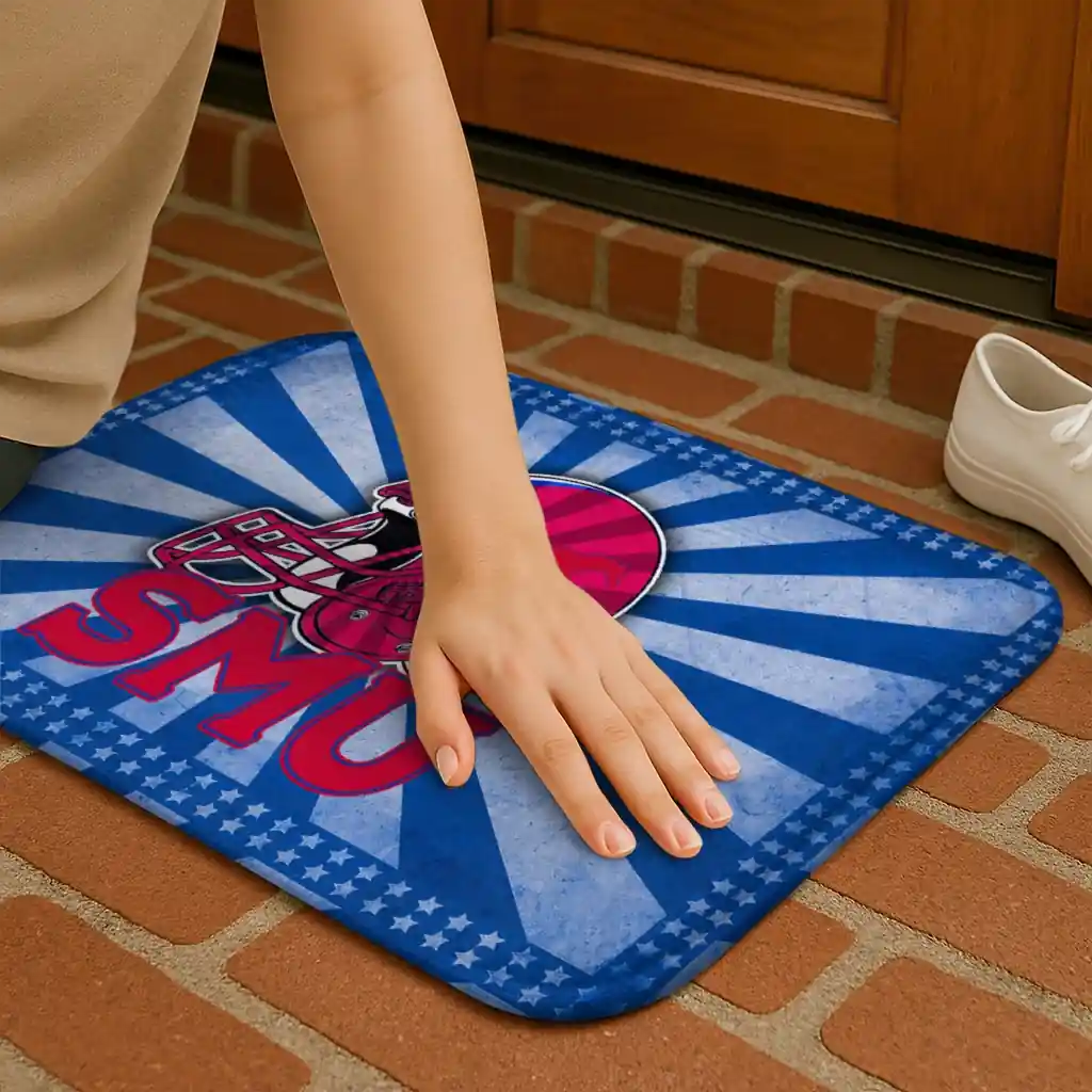 smu-mustangs-helmet-centerpiece-blue-doormat-premium-grade.webp