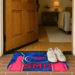 smu-mustangs-hexagon-oval-blue-doormat-best-selling.webp