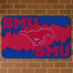 smu-mustangs-plate-rip-blue-doormat-best-selling.webp