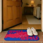 smu-mustangs-plate-rip-blue-doormat-best-selling.webp