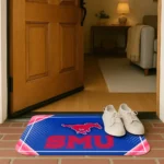 smu-mustangs-silver-halftone-blue-doormat-best-selling.webp