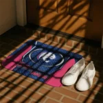 south-alabama-jaguars-hexagon-oval-blue-doormat-best-selling.webp