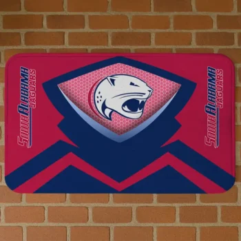 South Alabama Jaguars Ninja Mesh Blue Doormat
