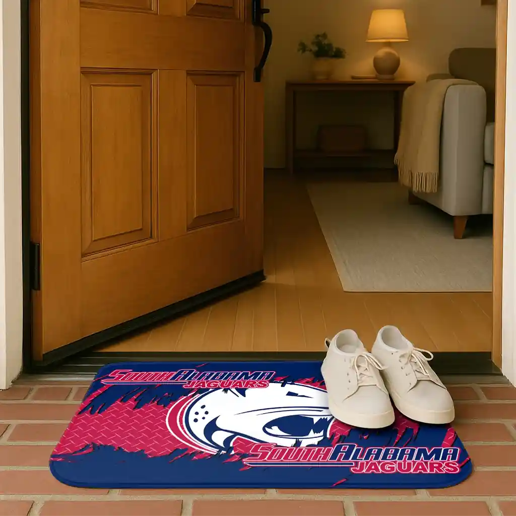 south-alabama-jaguars-plate-rip-blue-doormat-fashion-forward.webp