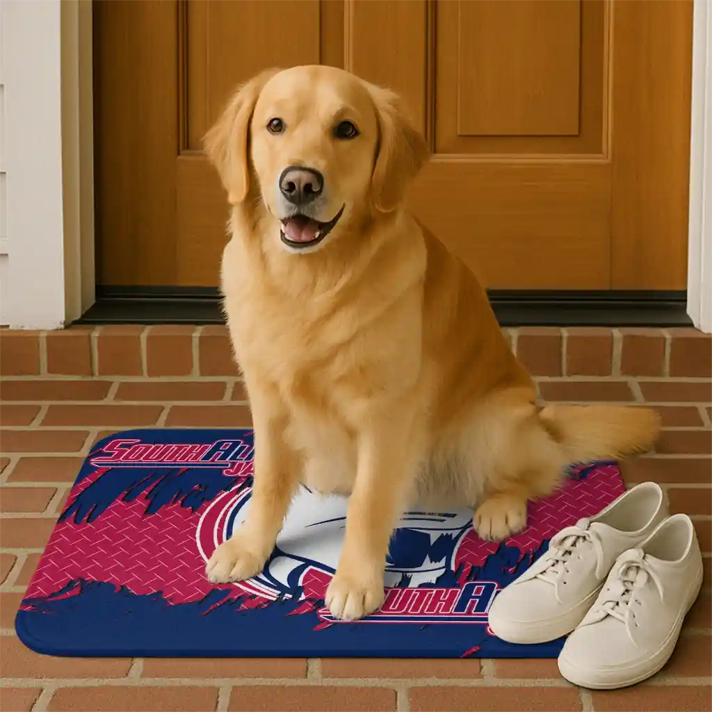 south-alabama-jaguars-plate-rip-blue-doormat-high-quality.webp