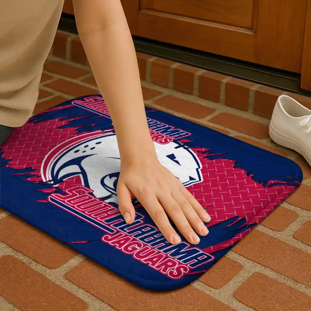 south-alabama-jaguars-plate-rip-blue-doormat-premium-grade.webp