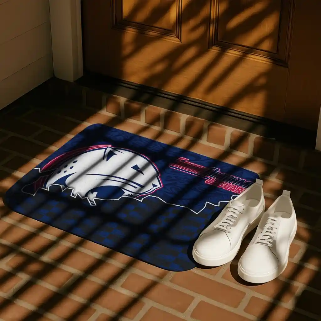 south-alabama-jaguars-tribal-detailing-blue-black-doormat-trendy.webp