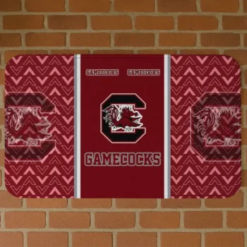 South Carolina Gamecocks Chevron Stack Garnet Doormat