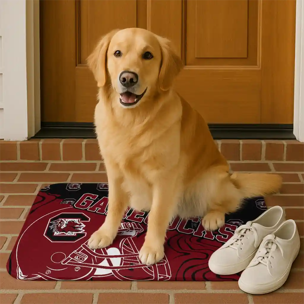 south-carolina-gamecocks-football-pride-garnet-doormat-high-quality.webp