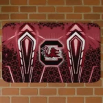 South Carolina Gamecocks Graphic Stripes Garnet Doormat