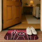 south-carolina-gamecocks-graphic-stripes-garnet-doormat-best-selling.webp