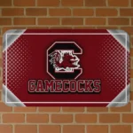 South Carolina Gamecocks Silver Halftone Garnet Doormat