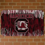 South Carolina Gamecocks Vertical Flow Garnet Doormat