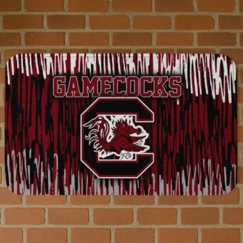 South Carolina Gamecocks Vertical Flow Garnet Doormat