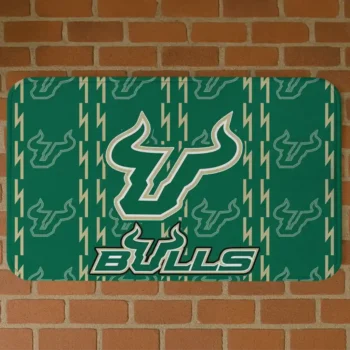 South Florida Bulls Bolt Row Green Doormat