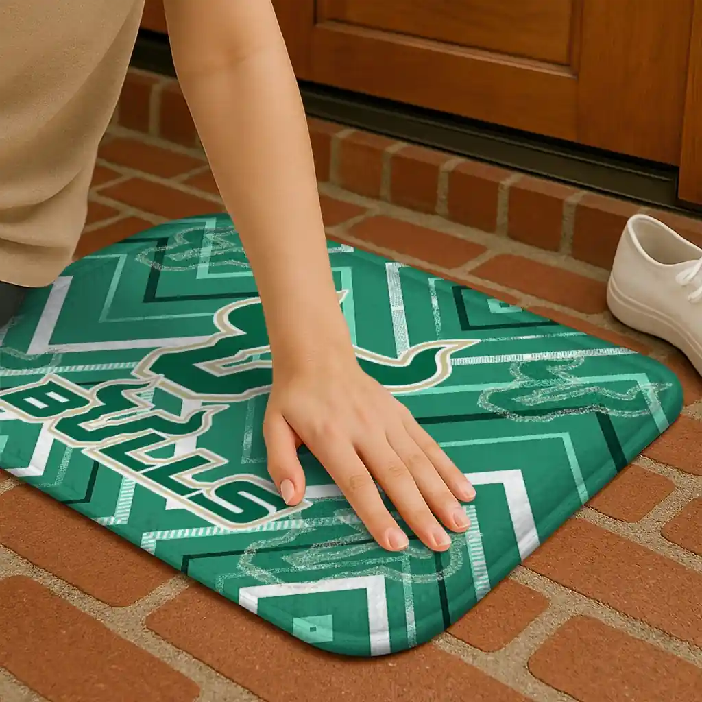south-florida-bulls-chevron-geometrics-green-doormat-premium-grade.webp