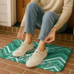 south-florida-bulls-chevron-geometrics-green-doormat-best-selling.webp