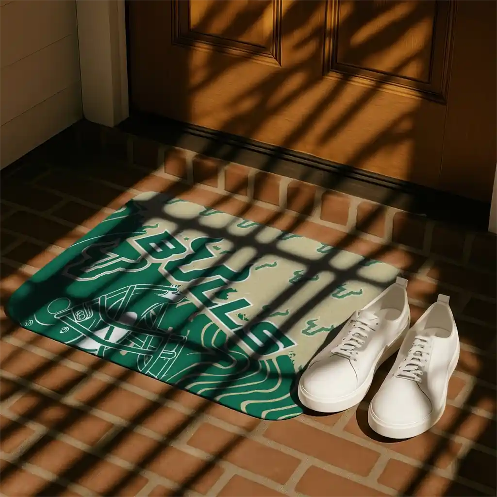 south-florida-bulls-football-pride-green-doormat-trendy.webp