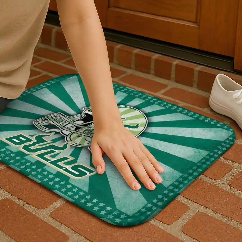 south-florida-bulls-helmet-centerpiece-green-doormat-premium-grade.webp