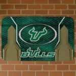 south-florida-bulls-hexagon-oval-green-doormat-best-selling.webp