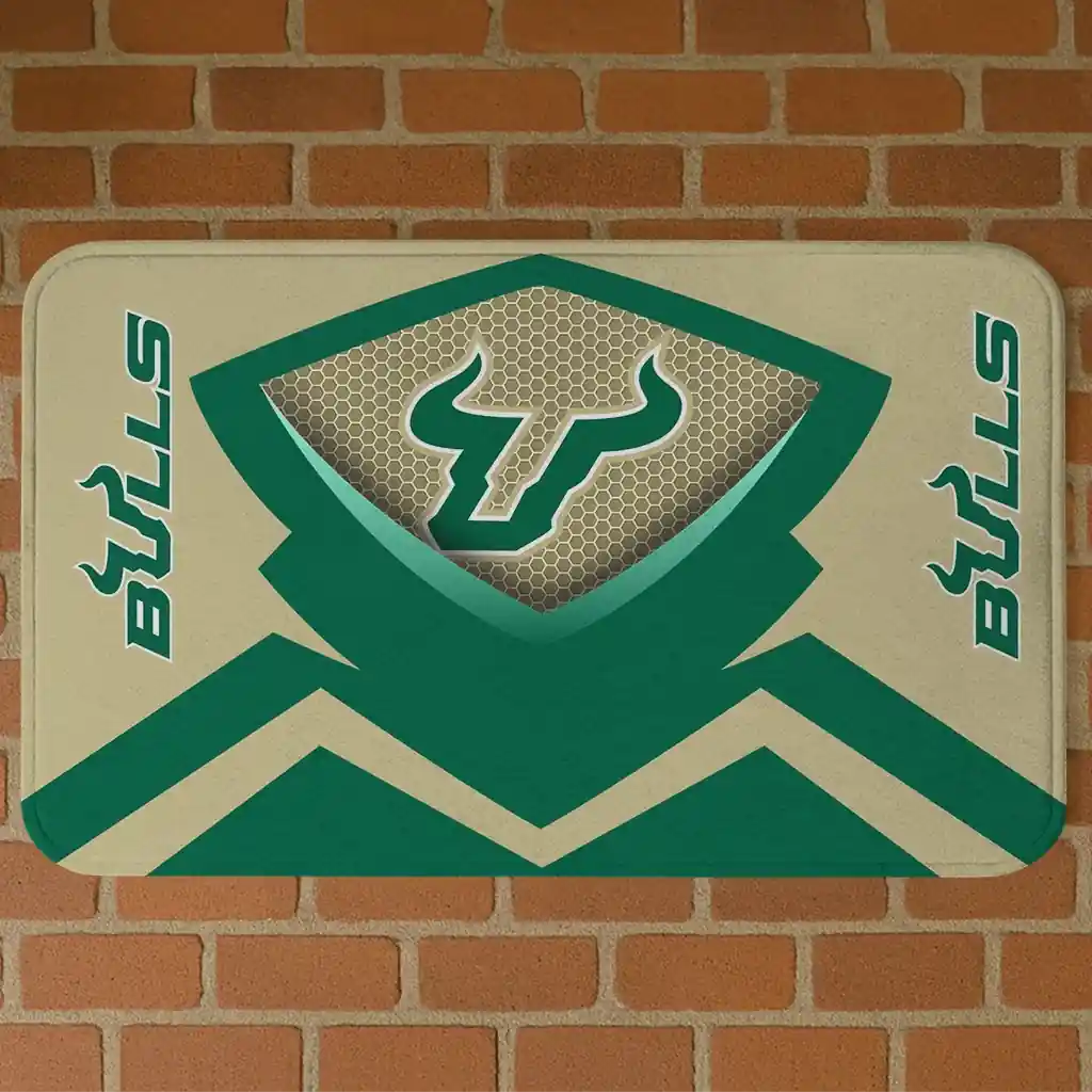 south-florida-bulls-ninja-mesh-green-doormat-best-selling.webp south florida bulls ninja mesh green doormat best selling