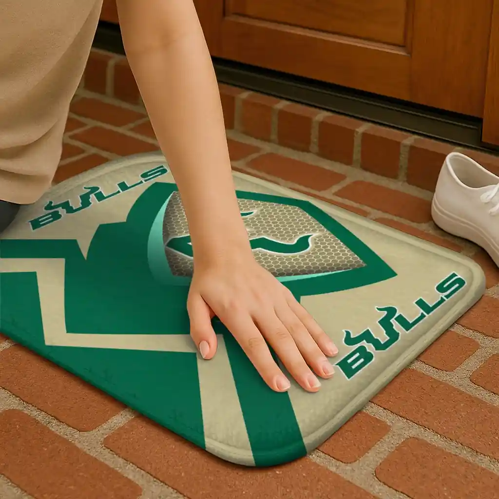 south-florida-bulls-ninja-mesh-green-doormat-premium-grade.webp